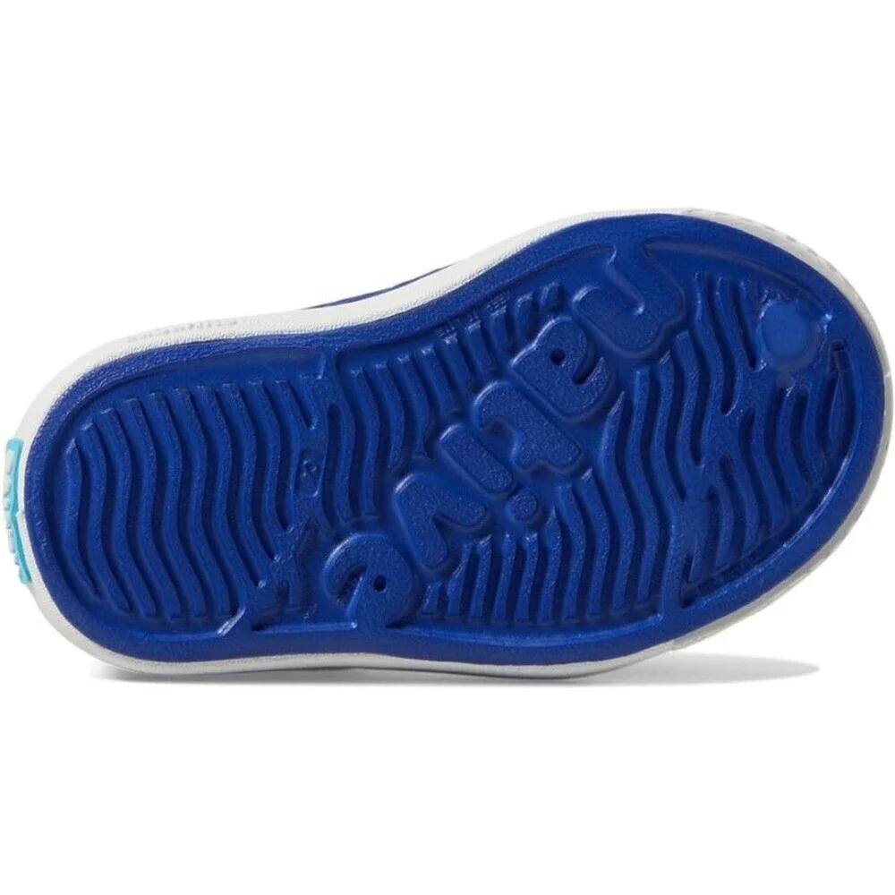 Native Shoes Jefferson 13111500-4900 Toddler Blue White Slip-On Shoes ZOGG1464